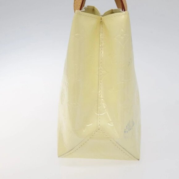 LOUIS VUITTON Monogram Vernis Reade PM Hand Bag Perle M91336 LV Auth BA3673 - Picture 6 of 16